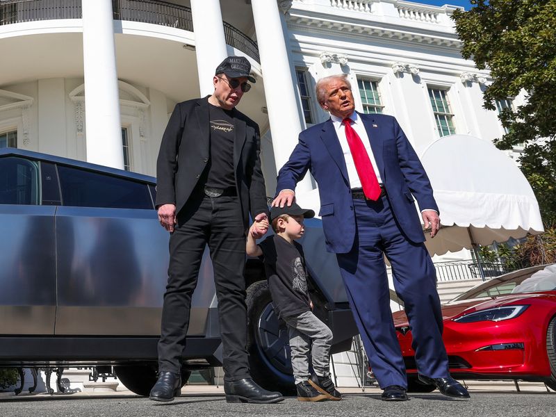Donald Trump Buys New Tesla To Show Support For Elon Musk