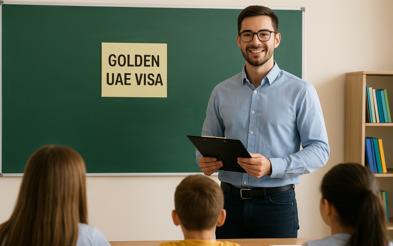 Now Private School Teacher Can Now Apply for Dubai Golden Visa: