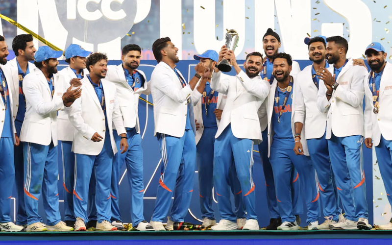 BBCI Announces PKR 188.2 Reward for Indian Team Champions Trophy Win