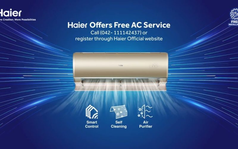 Haier’s Free AC Service Initiative: Ensuring Cool and Comfortable Homes